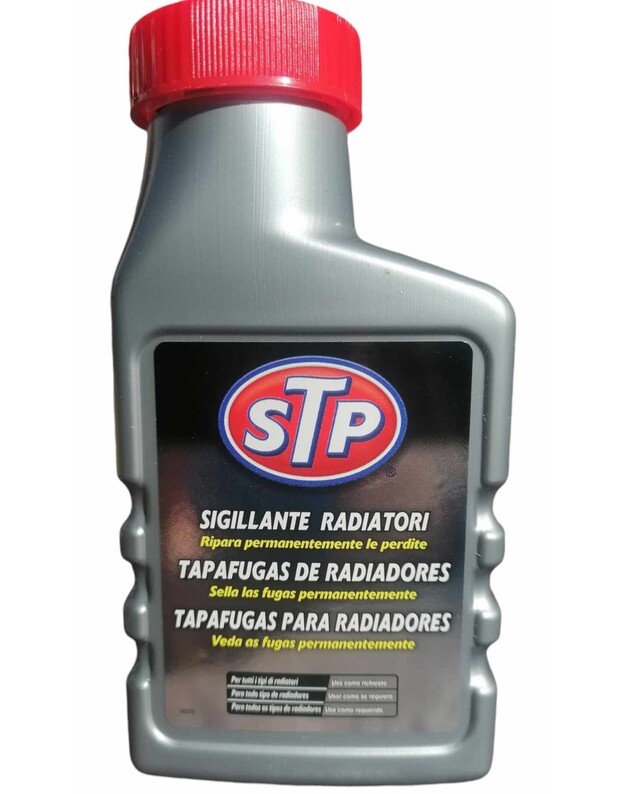 Hermetikas radiatoriams STP su apsauga 300 ml