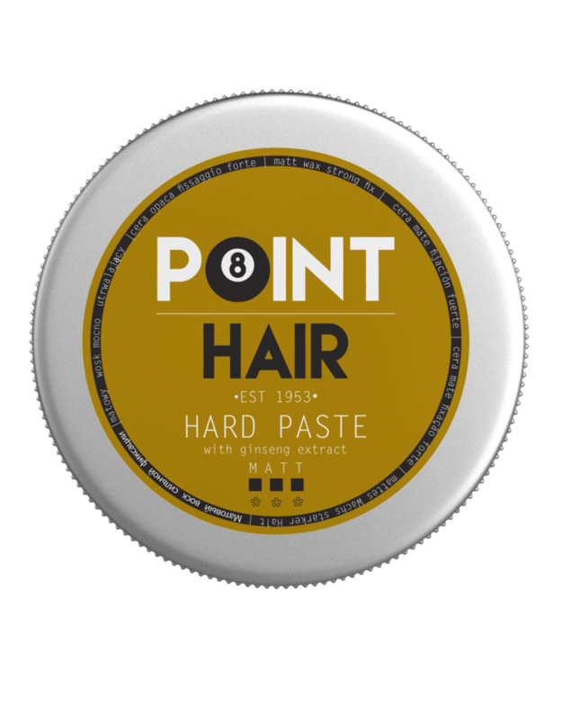 Matinė plaukų pasta ypač stiprios fiksacijos POINT HAIR HARD WAX 100 ml