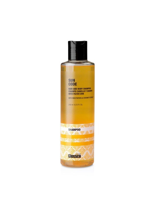 Šampūnas apsaugantis nuo saulės SUN CODE 240 ml