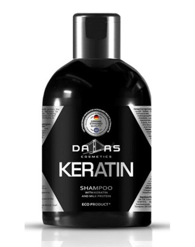 Šampūnas DALLAS Keratin su pieno proteinais 500ml