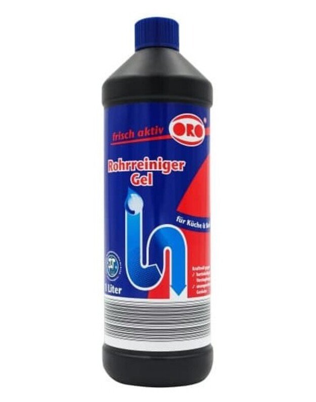 Vamzdžių valiklis gelis ORO Frisch-Aktiv 1L