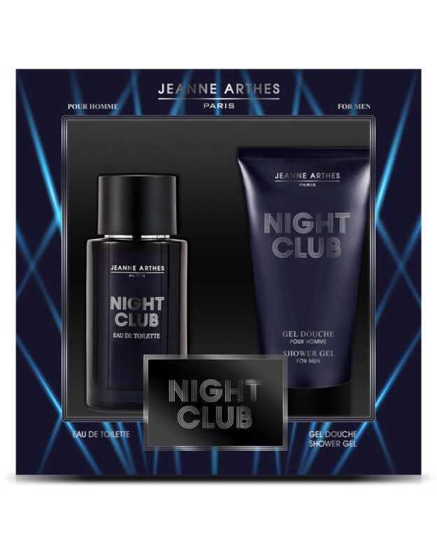 Night Club rinkinys vyrams (EDT100ml / plaukų ir kūno šampūnas 150ml)
