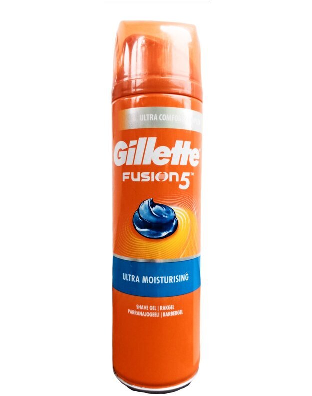Skutimosi gelis Gillette Fusion 5 ultra moisturising, 200 ml