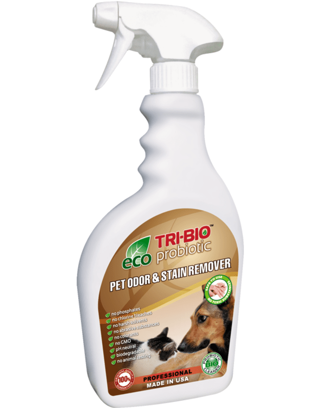 TRI-BIO probiotinis eko gyvūnėlių kvapo naikiklis ir dėmių valiklis, 420 ml