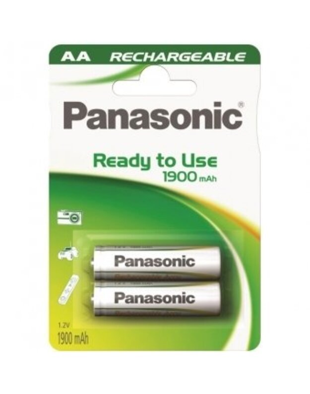 Įkraunamas elementas Panasonic Ready t NiMh HR6 1900 mAh (AA)